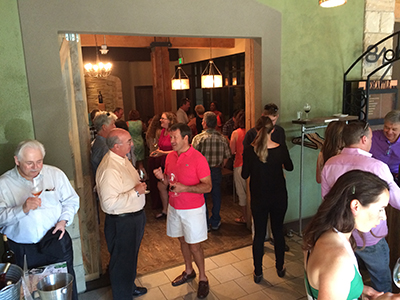 Peppershock Media's Idaho Wine Premiere at Bodovino–Mingling