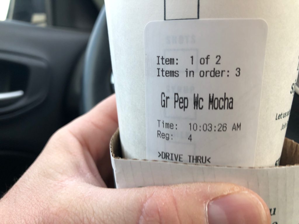 Yes - It's My Go to Order at Starbucks