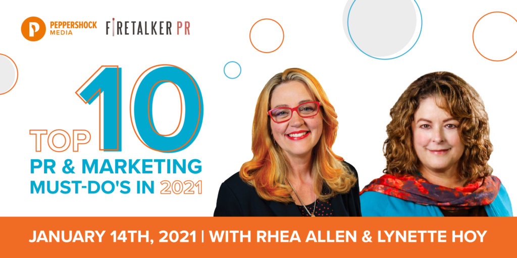 Rhea Allen and Lynette Hoy Top 10 PR & Marketing Must-Do's Cover Photo